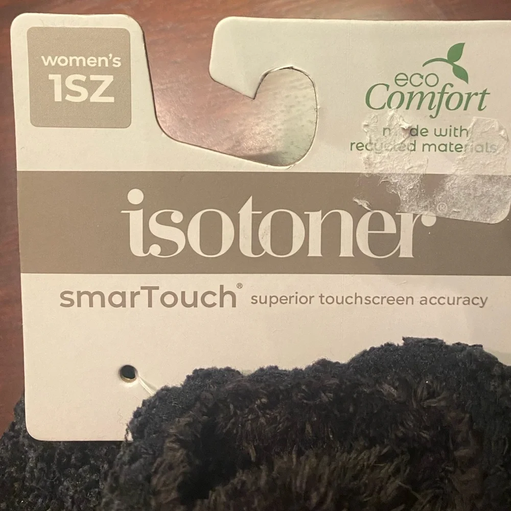 NWT Isotoner Women’s Signature Chenille Gloves with Ultra‎ Plush Fleece Lining - Picture 5 of 5